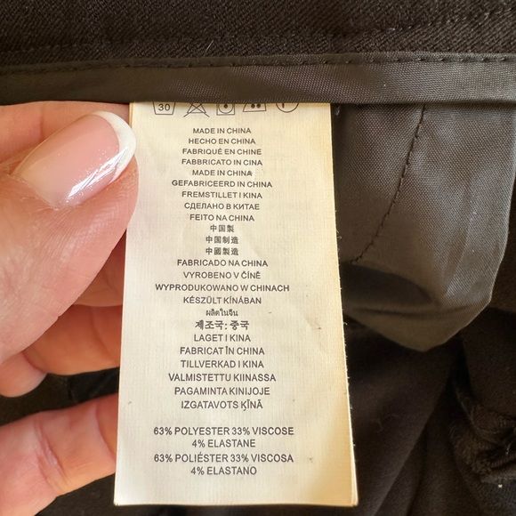 MICHAEL.Michael Kors. Wide leg black pants. Size 4 - Picture 13 of 13